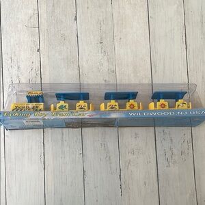 Wildwood NJ walking Talking Toy Tram Car - Blue and Yellow Collectable toy boy